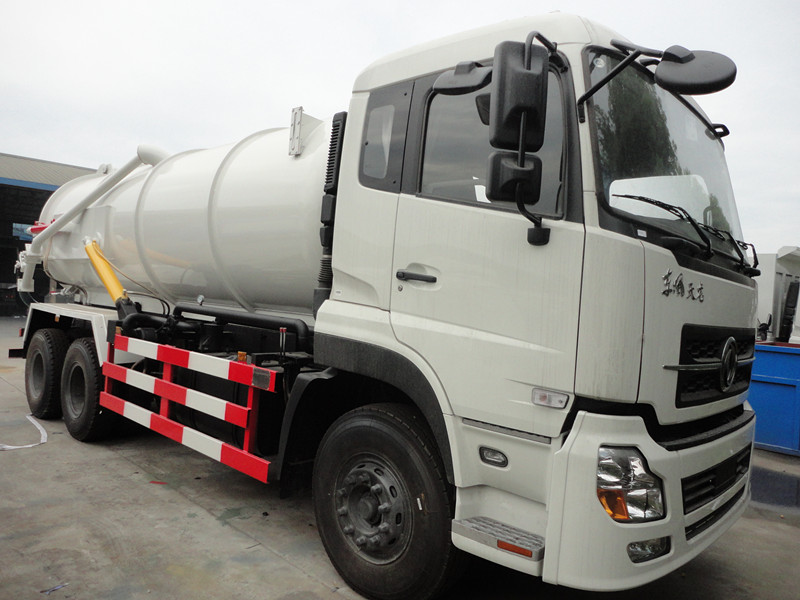 dongfeng 18cbm Kinland sewage suction truck_副本